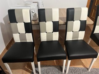 Mesa comedor extensible madera