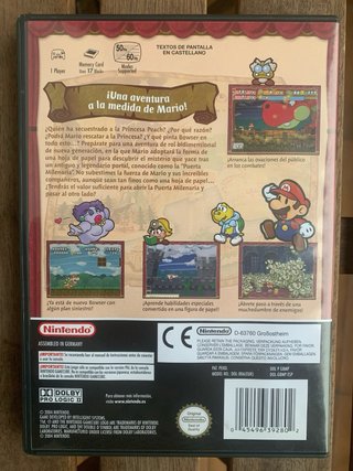 Paper Mario: La Puerta Milenaria - Game cube