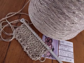 Filato cotone-Lurex 700gr