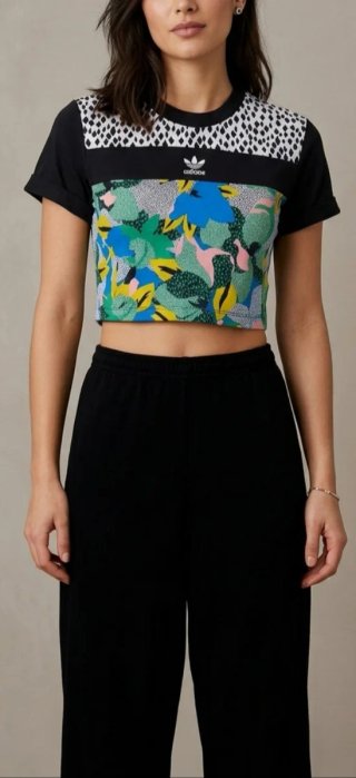 Adidas - Top Corto Donna -  Taglia Small