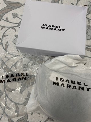 Bolso Isabel Marant Oskan Moon Negro