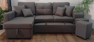 Sofá Cama Chaiselong, ¨Poufs ̈, Arcon, ¡Oferta!