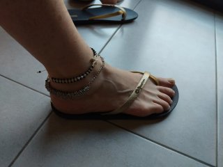 Sandalias Ipanema Talla 40 Negro/Dorado
