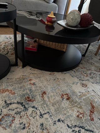 Tavolo ausiliario FRÖTORP IKEA Nero
