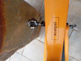 Bicicleta Montaña Cannondale Naranja Scalpe SE 2