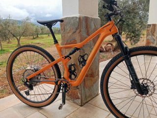 Bicicleta Montaña Cannondale Naranja Scalpe SE 2