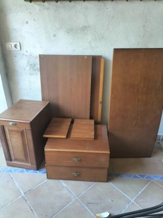 Mueble TV madera