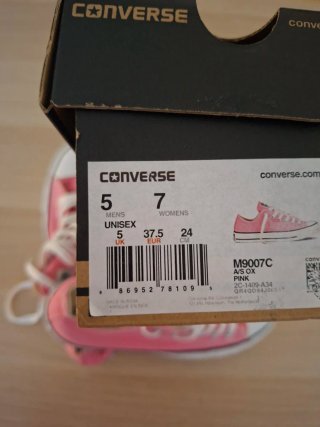 Zapatillas Converse All Star rosas