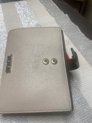 Cartera Tous Beige y Marrón