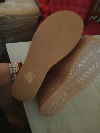 Sandalias o Zapatillas Zuecos,  dorados plataforma