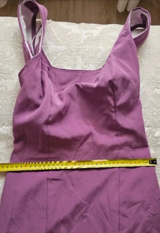 Traje de flamenca lila