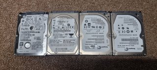Lote de 4 HDD 2,5 500gb cada uno