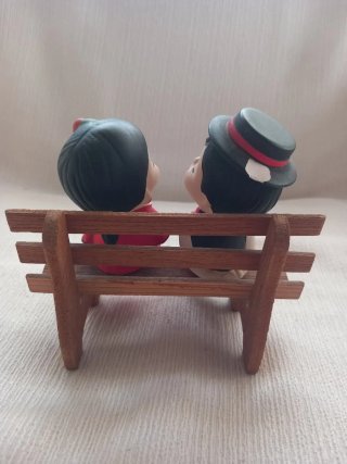 Figuras Bisque Parejas Chinas