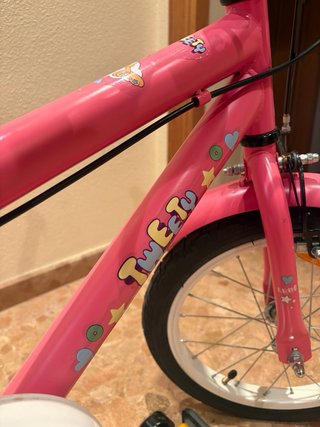 Bicicleta infantil rosa Piolín