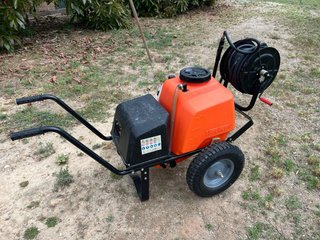 Stocker 60L Pulverizadora Eléctrica Carretilla