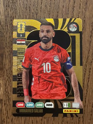Carta Panini Mohamed Salah 10