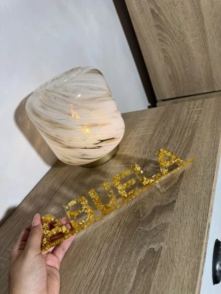 Nombres de Resina Personalizados