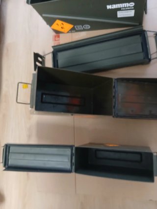 Cajas de munición ejército español