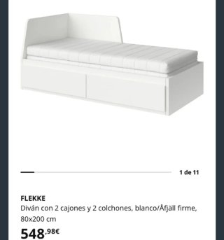 Cama nido  IKEA blanca