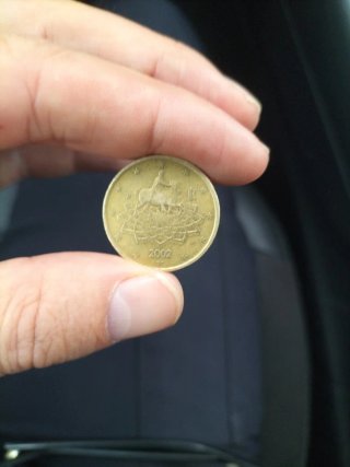 Moneda 50 céntimos euro 2002