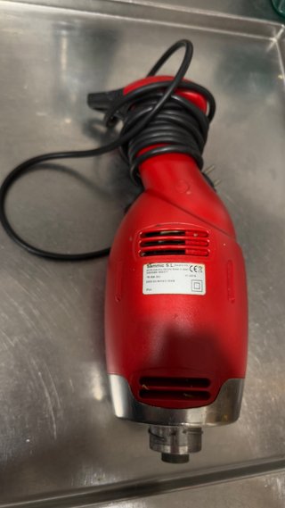 Batidora industrial Sammic roja