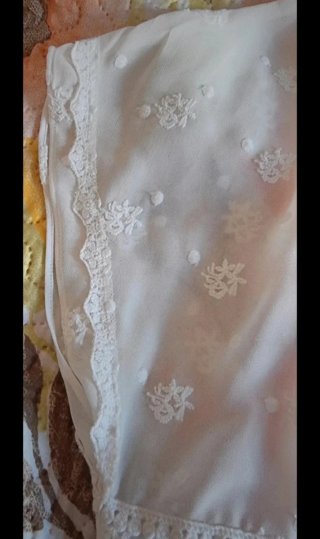 Blusa Massimo Dutti Encaje Talla L