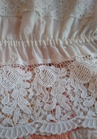 Blusa Massimo Dutti Encaje Talla L