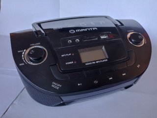 Manta Drop II Boombox MM208 Radio FM MP3