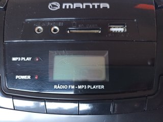 Manta Drop II Boombox MM208 Radio FM MP3