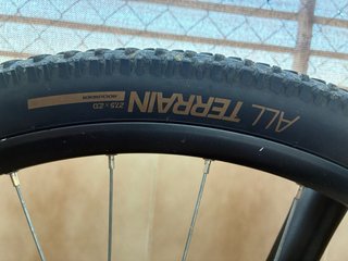 Bicicleta de Montaña Negra ruedas 27,5