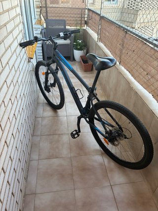 Bicicleta de Montaña Negra ruedas 27,5