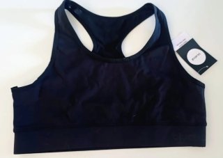 Sujetador deportivo BlueBall negro XL nuevo sin us