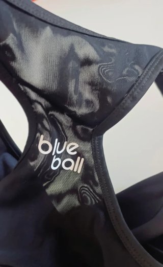 Sujetador deportivo BlueBall negro XL nuevo sin us