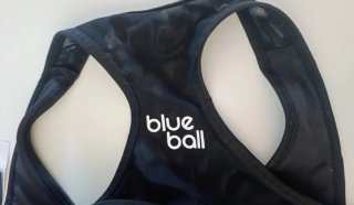 Sujetador deportivo BlueBall negro XL nuevo sin us
