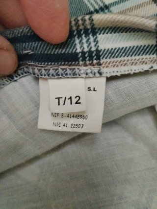 Vestido de niña a cuadros