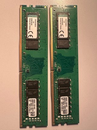 2x Kingston DDR4 16GB RAM KVR21N1508/16