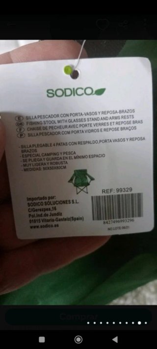 Silla pescador