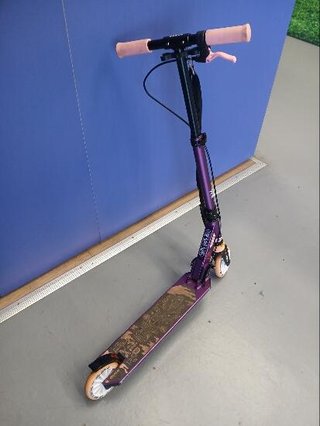 Patinete Ajustable Scooter Niños Oxelo MID5 Morado con
