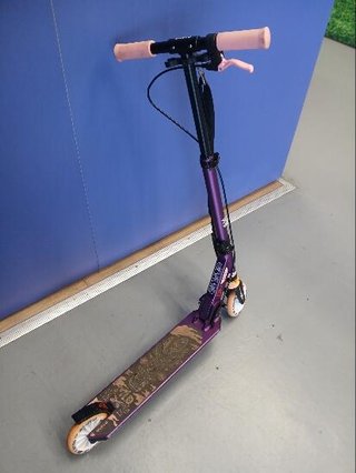 Patinete Ajustable Scooter Niños Oxelo MID5 Morado con