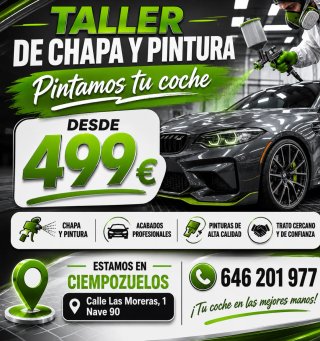 Servicio de Chapa y Pintura de Coches