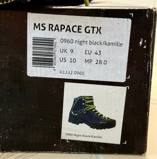 Botas de montaña Salewa Gore-Tex Negras