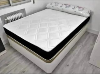 Canapé cama individual blanco