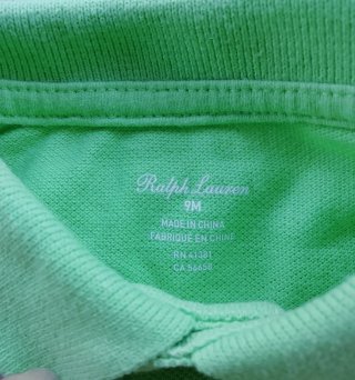 Set Ralph Lauren 9/12 mesi