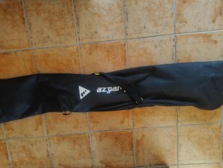 Bolsa porta esquís negra