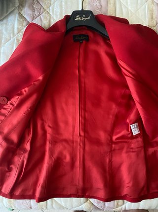 Giacca Luisa Spagnoli Rossa Nuova