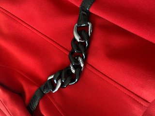 Giacca Luisa Spagnoli Rossa Nuova