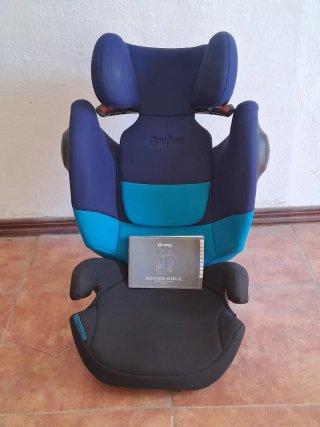 Silla Coche Cybex Azul y Negro