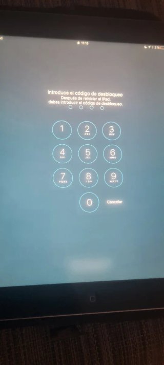 Apple iPad Plata para desbloquear o para despiece