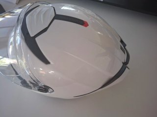 Casco de moto MT Helmets blanco