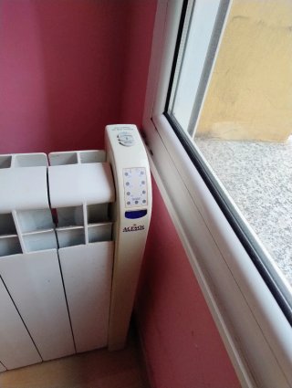 3 radiadores de Calor Azul Acesol